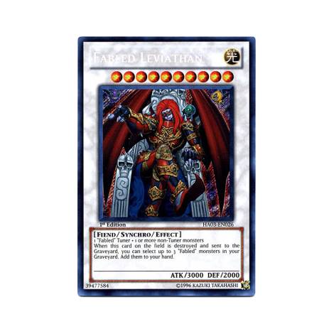 Fabled Leviathan SECRET RARE (HA03)