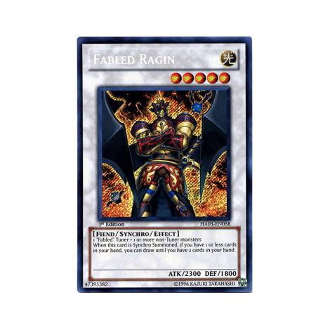 Fabled Ragin SECRET RARE (HA03)