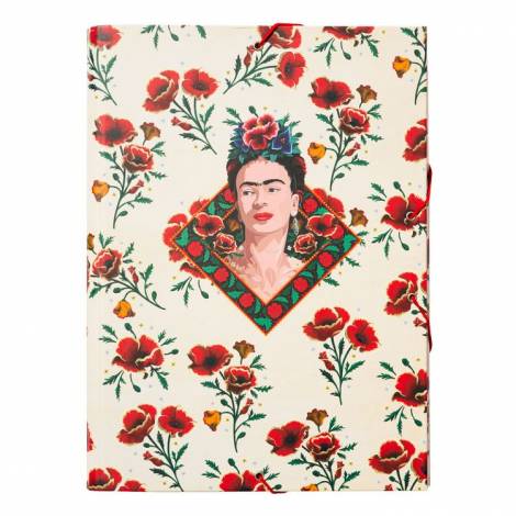 Φάκελος με Λάστιχο A4 FRIDA KAHLO Nature Color 21X29 (Α4) Χαρτόνι Με σχέδια / Πολύχρωμο Με Λάστιχο