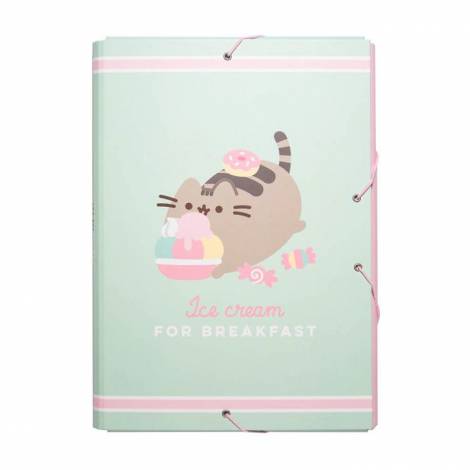 ERIK Φάκελος με Λάστιχο A4 PUSHEEN Foodie Collection 21X29 (Α4)