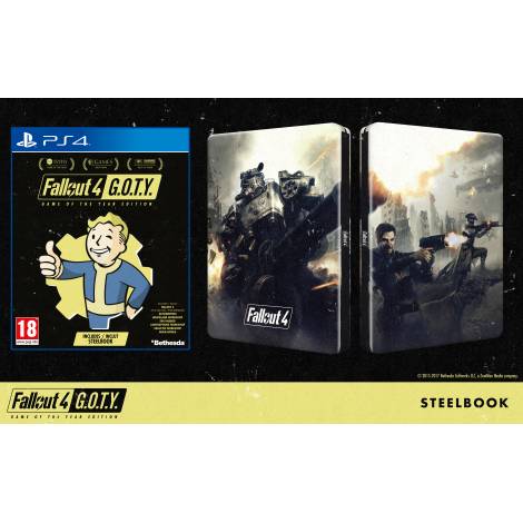 Fallout 4 - Game Of The Year Steelbook Edition (PS4)