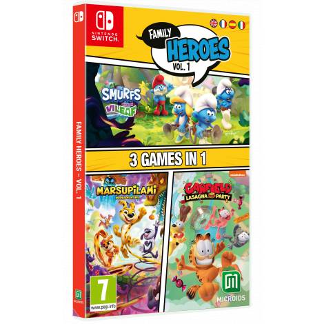 Family Heroes Vol. 1: 3 Games in 1 (Nintendo Switch)