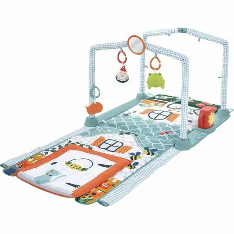 Fisher-Price: 3-in-1 Crawls  Play Activity Gym (HJK45)