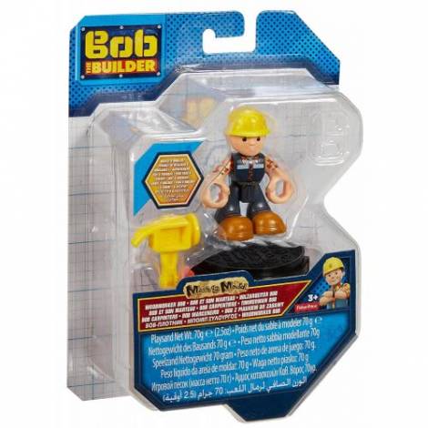 Fisher Price Bob the Builder - Woodworker Bob Action Figure - Μπομπ ο μάστορας Includes Moldable Playsand! (DYT91)