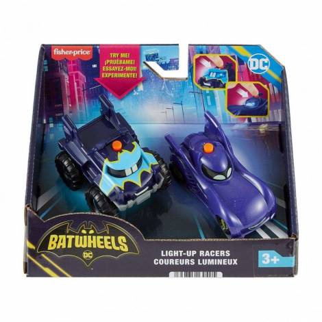 Fisher-Price® DC Batwheels Light-Up Racers (HML25)