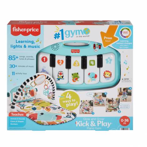 Fisher-Price® Glow And Grow Kick  Play® Piano Gym (HWY55)