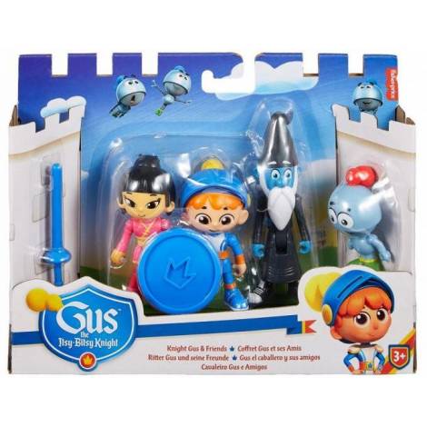 Fisher-Price Gus the Itsy Bitsy Knight: Knight Gus  Friends Figures (HGK34)