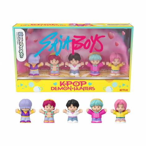 Fisher-Price Little People Collector: K-Pop Demon Hunters - Saja Boys Figure Set (JRM88)