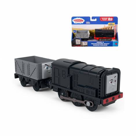 Fisher-Price Thomas & Friends: Diesel & Troublesome Truck Wagon Farceur (JLL47)