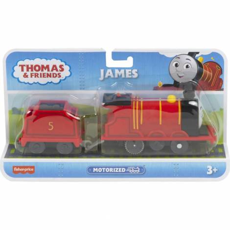 Fisher-Price Thomas  Friends Motorized - James Train with Wagon (HDY70)