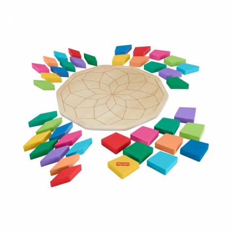 Fisher-Price - Wooden Mandala Puzzle (HXT94)