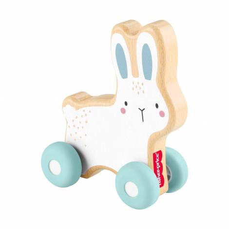 Fisher-Price®: Wooden Push-Along Bunny (JDM52)