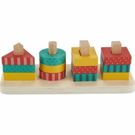 Fisher-Price: Wooden Shape Stacker (HXV05)