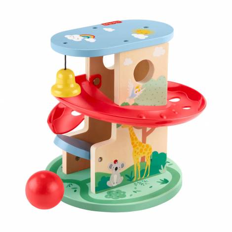 Fisher-Price - Wooden Treehouse Ball Run (HXT92)