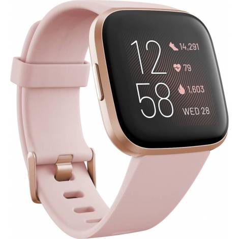 Fitbit Versa 2 Smartwatch - Ροζ / Ροζ Χρυσό (FB507RGPK)