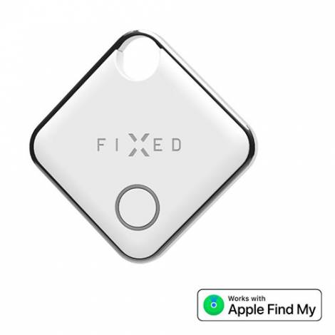 FIXED AIRTAG FOR APPLE DEVICES WITH APP SUPPORT WHITE