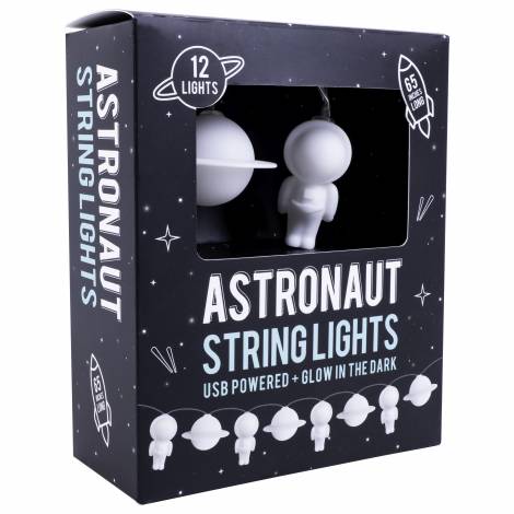 Fizz Διακοσμητικά Φωτάκια Glow in The Dark Astronaut String Lights 100390