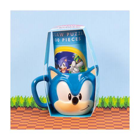 Fizz Sonic Shaped Mug and Puzzle (2056)
