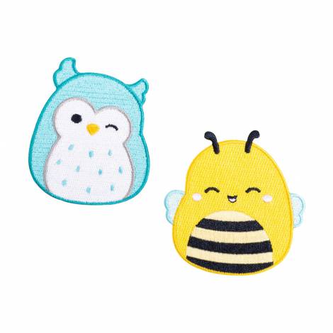 Fizz Squishmallows - Winston & Sunny Iron on Patches CDU (350155)