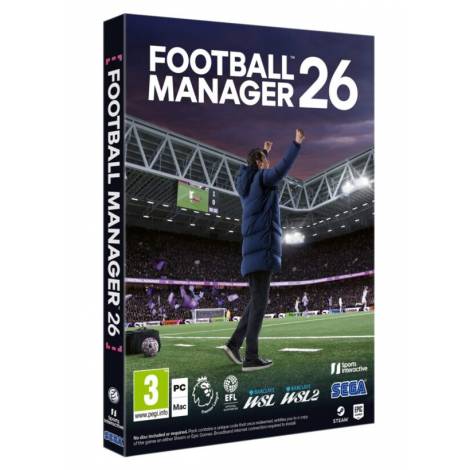 Football Manager 2026 PC (Code in a box, includes Greek Language)