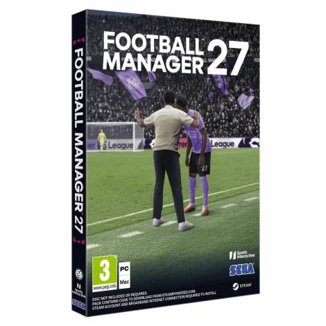 Football Manager 2027 PC ( Code in a box, Ελληνική γλώσσα ) )