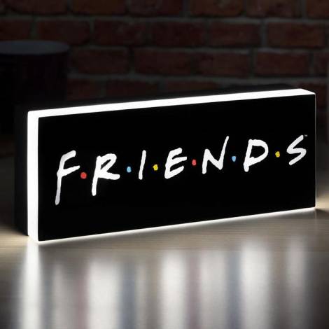 Paladone Φορητό Φωτιστικό FRIENDS Logo Πολυπροπυλένιο / PP Μαύρο Friends / Τα Φιλαράκια USB