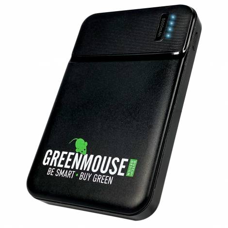 Φορητό Powerbank 5000 mAh GreenMouse σε μαύρο χρώμα – 46956682