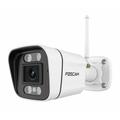 FOSCAM smart IP κάμερα V5P, 5MP 3K, 6x zoom, WiFi, IP66, Onvif, λευκή