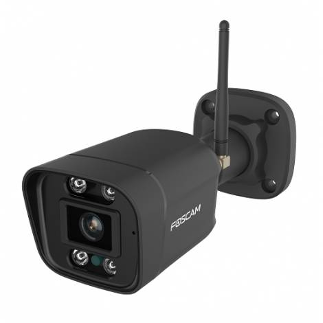 FOSCAM smart IP κάμερα V5P, 5MP 3K, 6x zoom, WiFi, IP66, Onvif, μαύρη