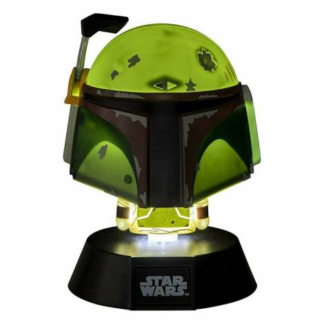 Paladone Φωτιστικό STAR WARS Bobba Fett Icon Οικολογικό πλαστικό BDP Πράσινο Star Wars 2 Μπαταρίες AAΑ