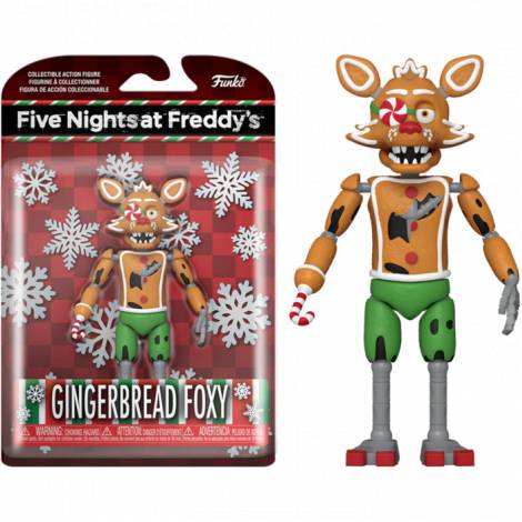 Funko Action Figure: Five Nights at Freddy's - Gingerbread Foxy Action Figure
