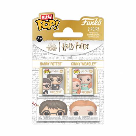 Funko Bitty Pop! 2-Pack: Harry Potter - Harry Potter & Ginny Weasley Vinyl Figures