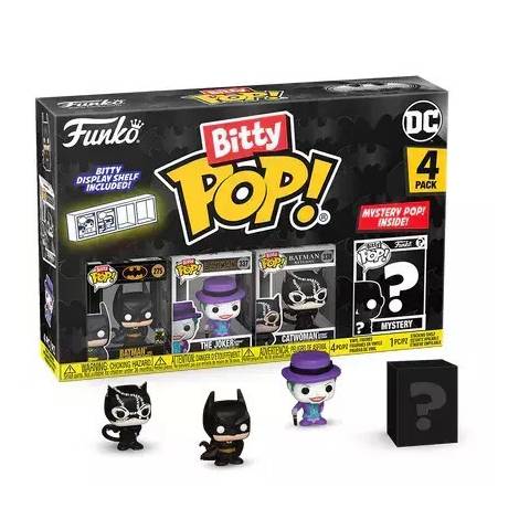 Funko Bitty Pop! 4-Pack DC: Batman 85th - Batman Vinyl Figures