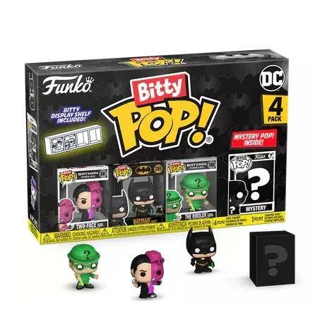 Funko Bitty Pop! 4-Pack DC: Batman 85th - Two Face Vinyl Figures