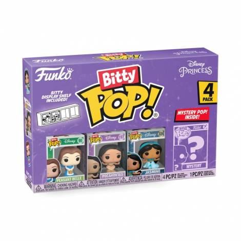 Funko Bitty Pop! 4-Pack: Disney Princess - Belle Vinyl Figures