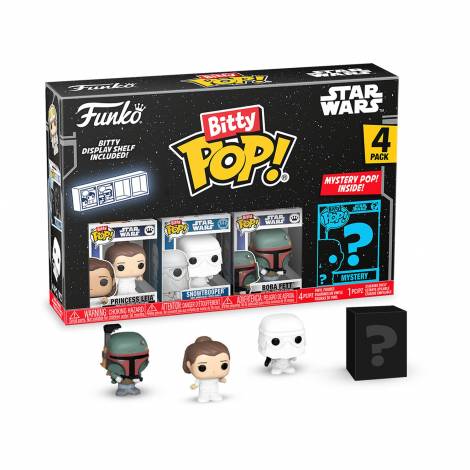 Funko Bitty Pop! 4-Pack Disney: Star Wars - Leia Vinyl Figures