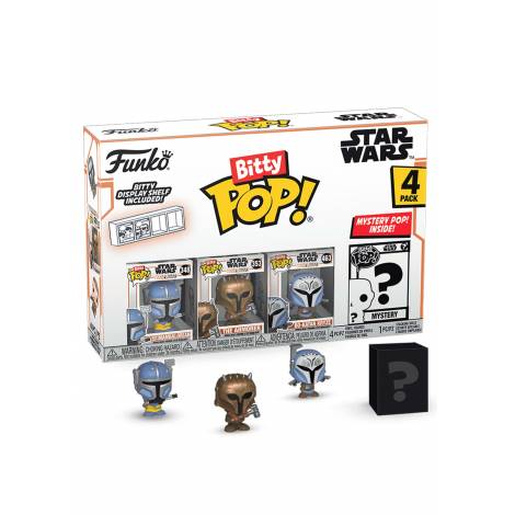 Funko Bitty Pop! 4-Pack: Mandalorian - Heavy Mandalorian Vinyl Figures