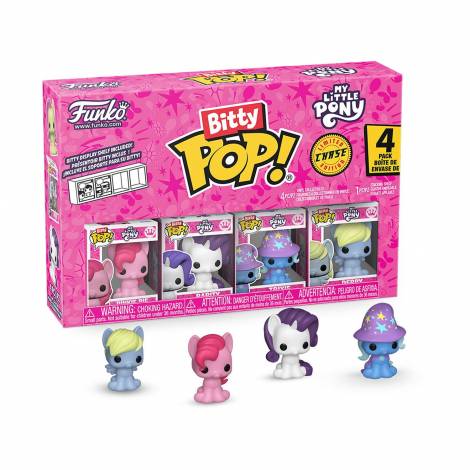 Funko Bitty Pop! 4-Pack: My Little Pony - Pinkie Pie, Rarity, Trixie, Derpy Vinyl Figures