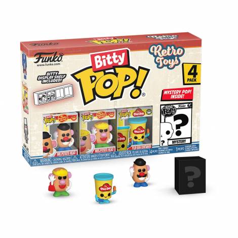 Funko Bitty Pop! 4-Pack: Retro Toys: Mr. Potato Head Vinyl Figures