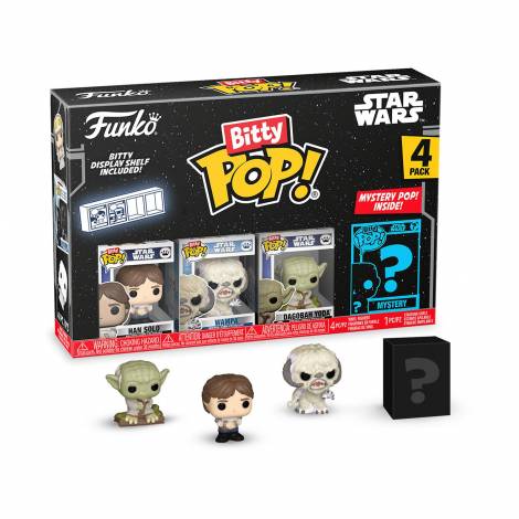 Funko Bitty Pop! 4-Pack: Star Wars - Han Vinyl Figures