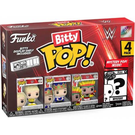 Funko Bitty Pop! 4-Pack: WWE - Dusty Rhodes Vinyl Figures
