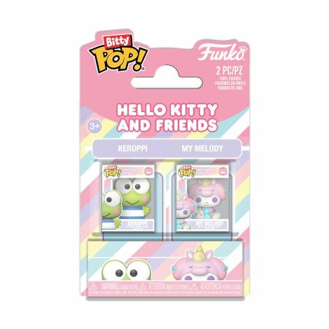 Funko Bitty Pop! Sanrio 2-Pack: Hello Kitty & Friends - Keropi & My Melody Vinyl Figures