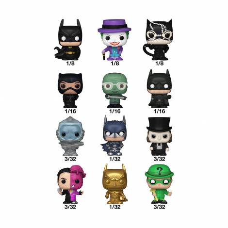 Funko Bitty Pop! Singles: Batman 85th Vinyl Figures