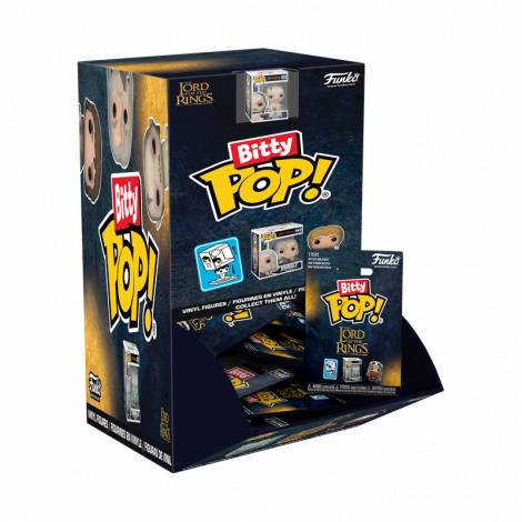 Funko Bitty Pop! Singles: The Lord of the Rings Mystery Mini Figures (32 Pcs PDQ) (Blind Bag/Random) Vinyl Figures