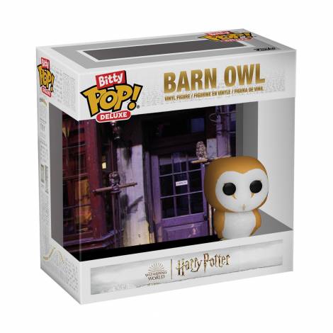 Funko Bitty Pop! Deluxe: Harry Potter Wizarding World - Barn Owl (Owl Emporium) Vinyl Figure