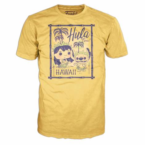 Funko Boxed Pop! Tees Disney: Lilo  Stitch - Hula T-Shirt (L)