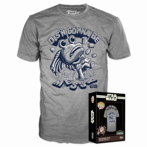 Funko Boxed Tee: Star Wars: The Phantom Menace Anniversary - Jar Jar Bink T-Shirt (L)