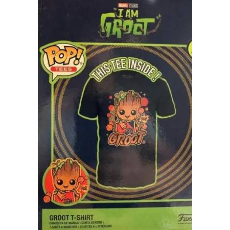 Funko Boxed Tees: Marvel I am Groot Shorts - Relaxing Groot (L)