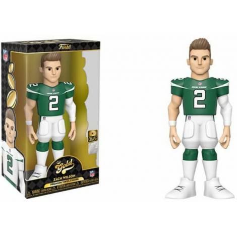 Funko Gold NLF: NY Jets - Zach Wilson with Chase Premium Vinyl Figure (12
