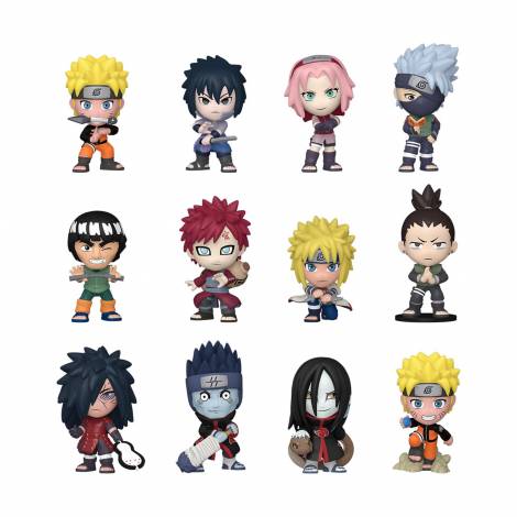 Funko Mystery Minis: Naruto Shippuden - Naruto Uzumaki, Sasuke Uchiha, Sakura, Kakashi, Shikamaru Nara, Might Guy, Madara Uchiha, Gaara, Kisame Hoshigaki, Orochimaru, Minato Namikaze, Naruto Uzukami with Rasengan (Blind Box/Random) Vinyl Figures